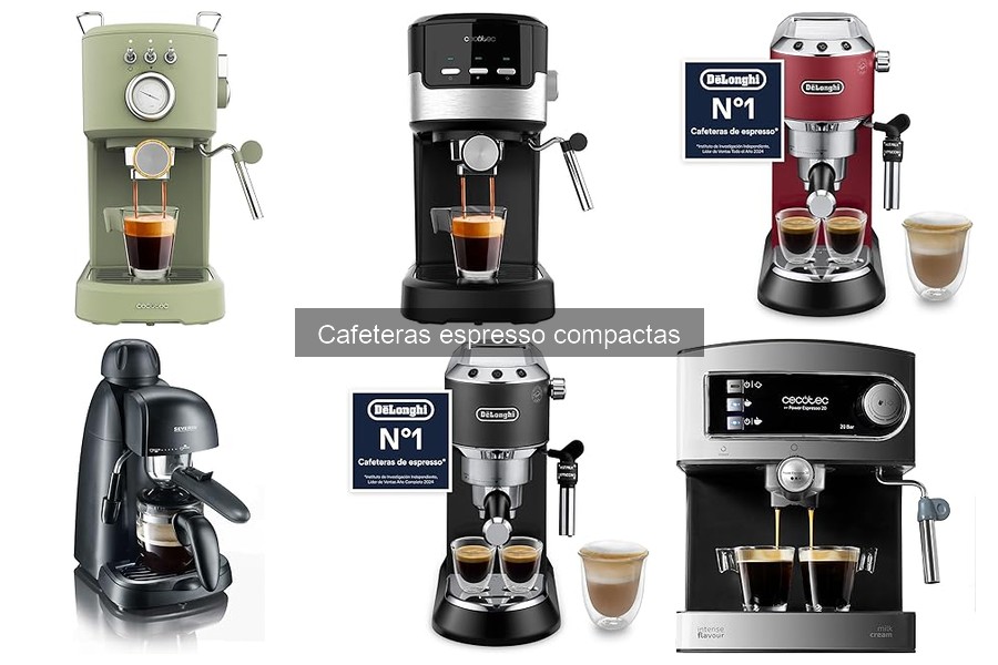 Preguntas frecuentes sobre cafeteras espresso compactas