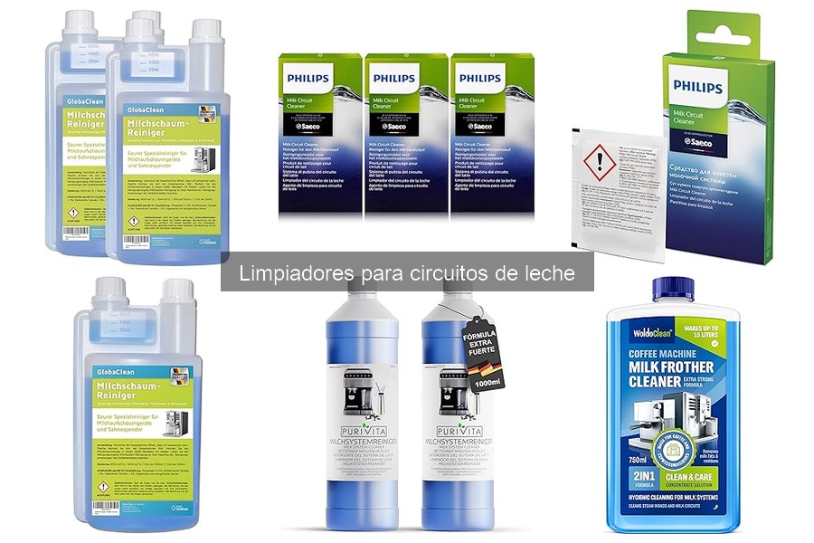 Problemas comunes al no limpiar el circuito de leche