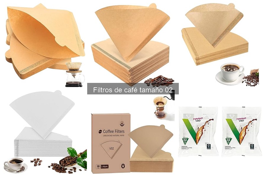 Problemas comunes al usar filtros de café tamaño 02