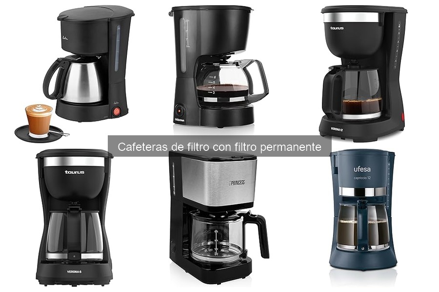 Problemas comunes cafeteras de filtro permanente y soluciones