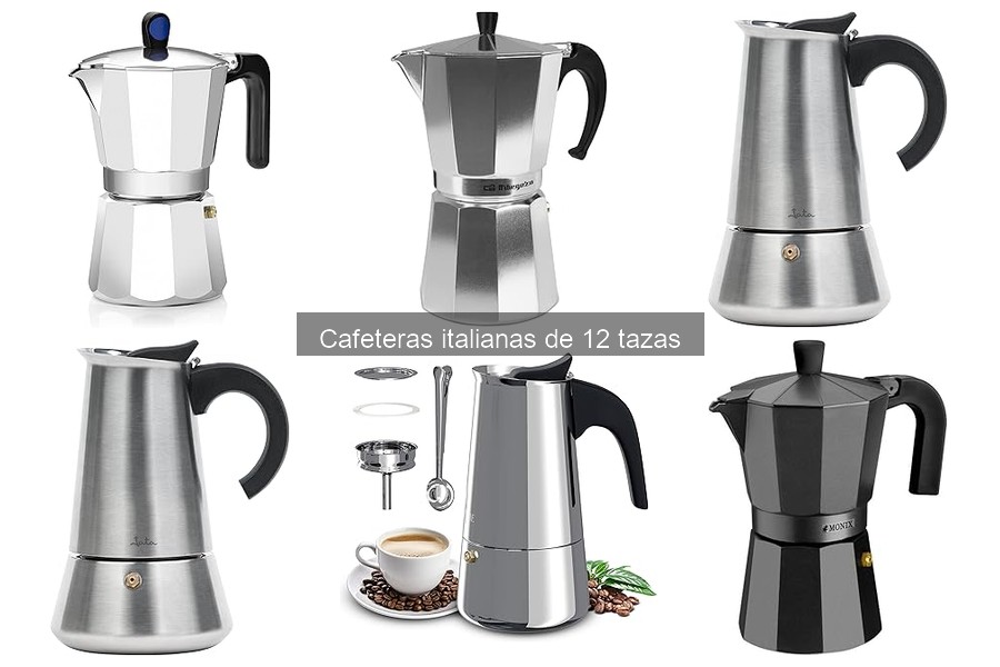 Problemas comunes con cafeteras italianas de 12 tazas