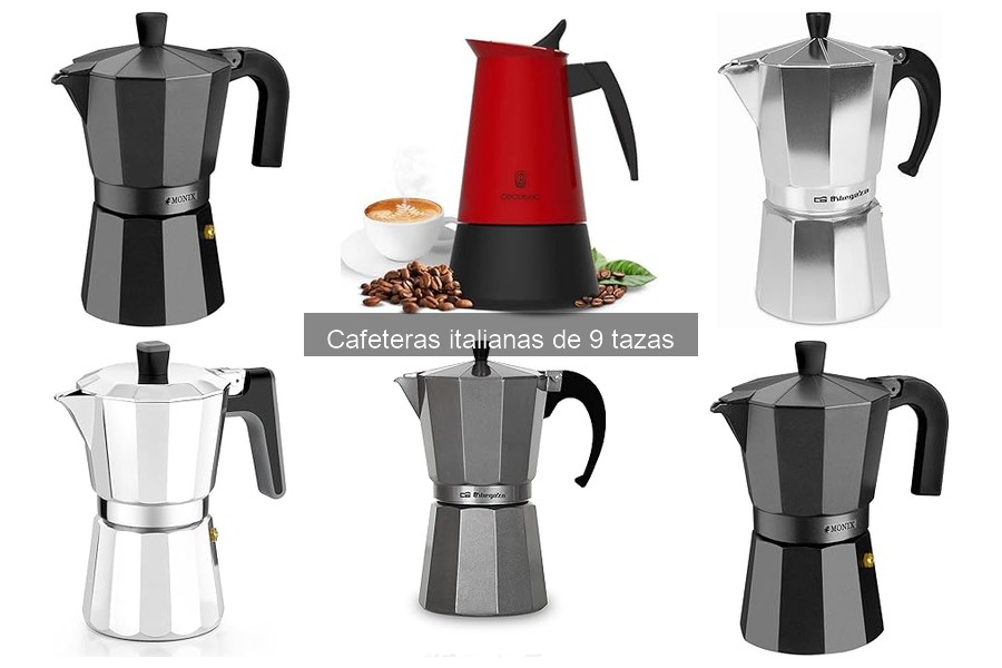 Problemas comunes con cafeteras italianas de 9 tazas y soluciones