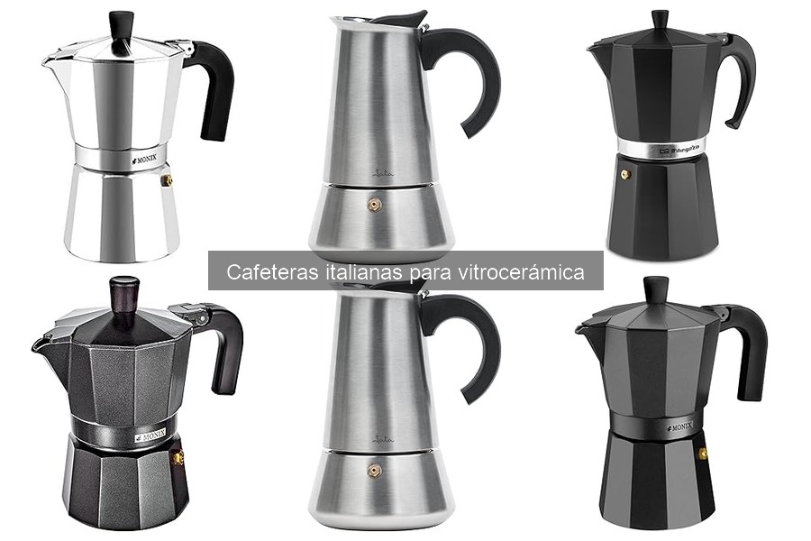 Problemas comunes con cafeteras italianas en vitrocerámica