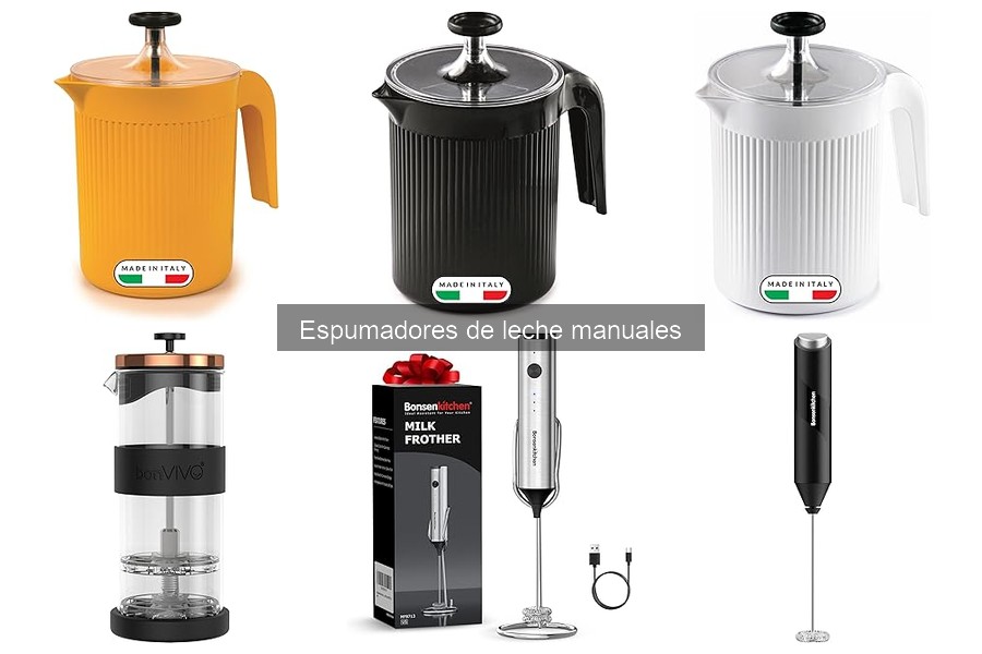 Problemas comunes con espumadores de leche manuales y soluciones