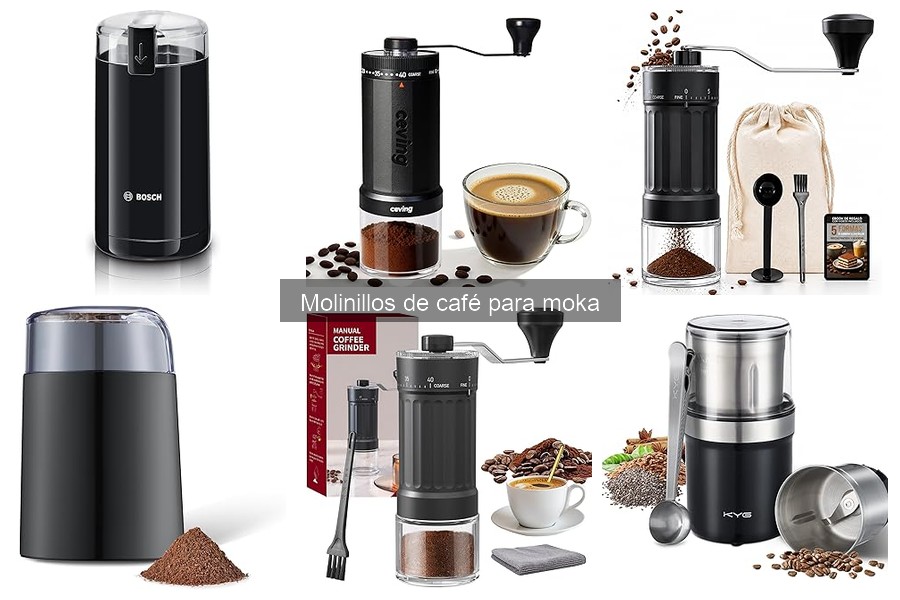 Problemas comunes con molinillos de café para moka