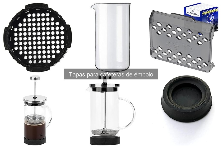 Problemas comunes con tapas de cafeteras de émbolo y soluciones