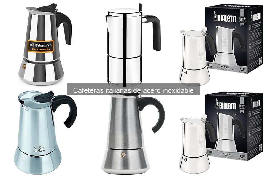 Problemas comunes de cafeteras italianas de acero inoxidable