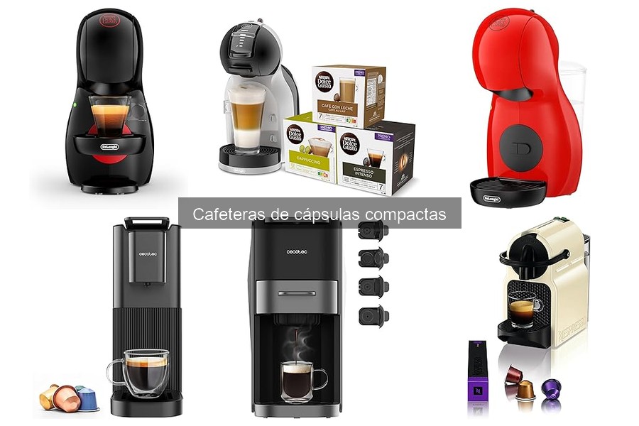 Problemas comunes en cafeteras de cápsulas compactas y soluciones