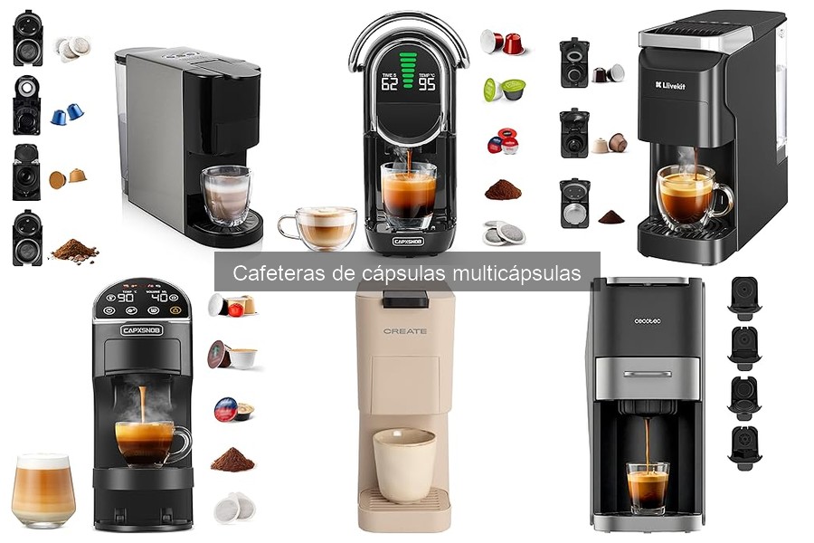 Problemas comunes en cafeteras de cápsulas multicápsulas