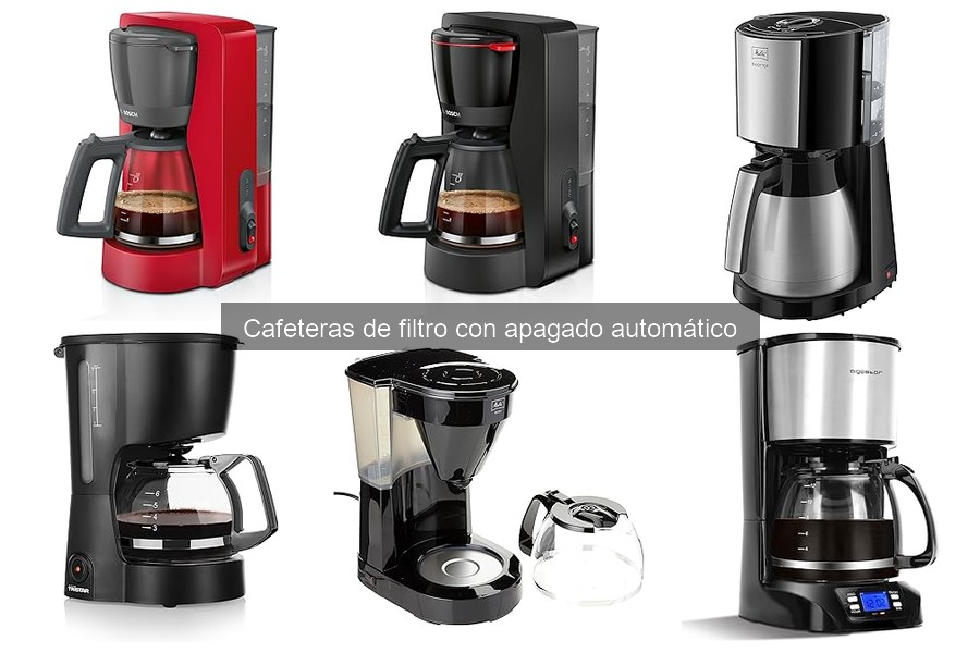 Problemas comunes en cafeteras de filtro con apagado automático