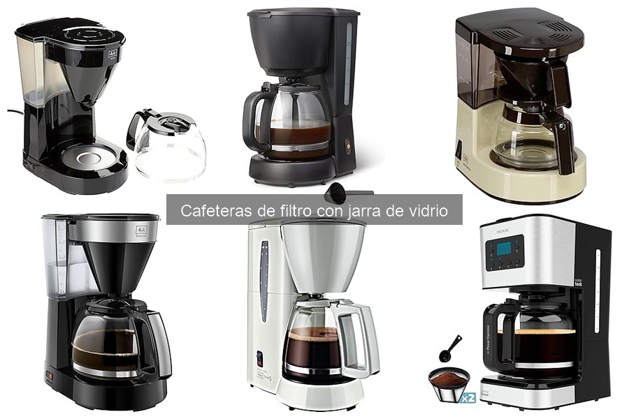Problemas comunes en cafeteras de filtro con jarra de vidrio