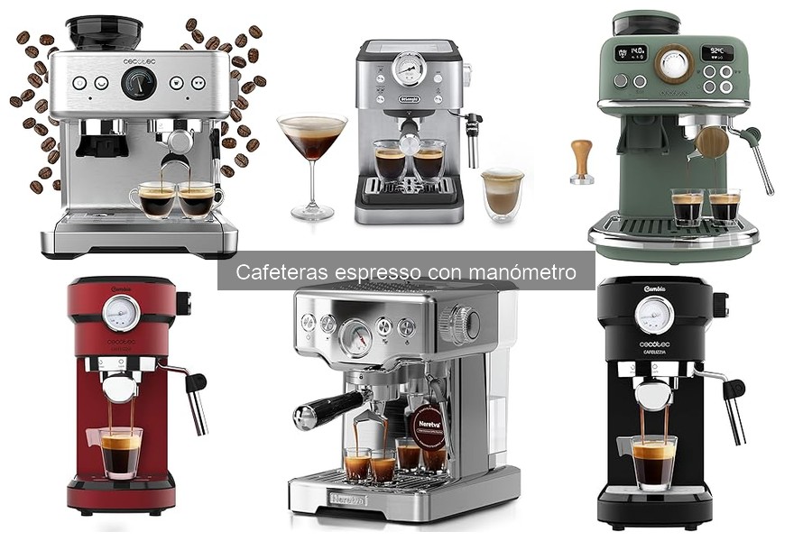 Problemas comunes en cafeteras espresso con manómetro y soluciones