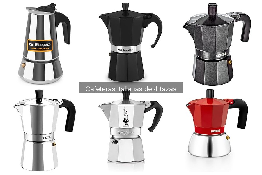 Problemas comunes en cafeteras italianas de 4 tazas