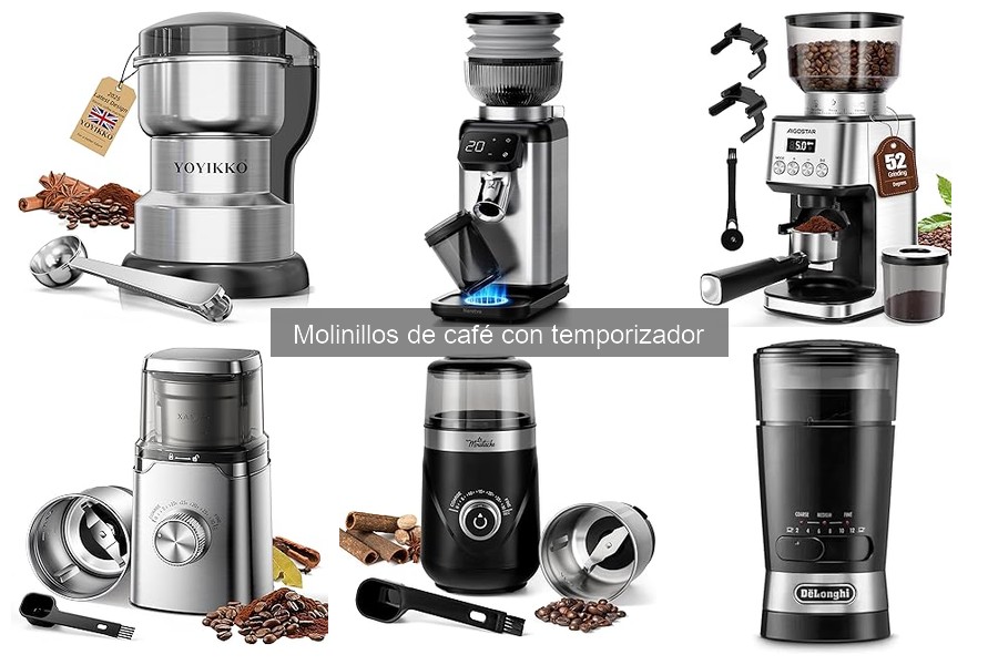 Problemas comunes en molinillos de café con temporizador