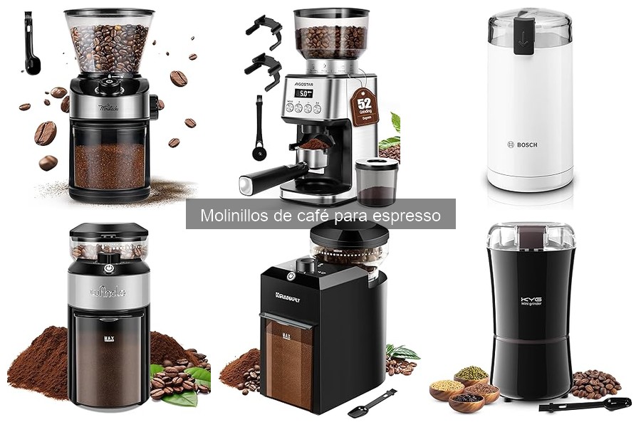 Problemas comunes en molinillos de café para espresso