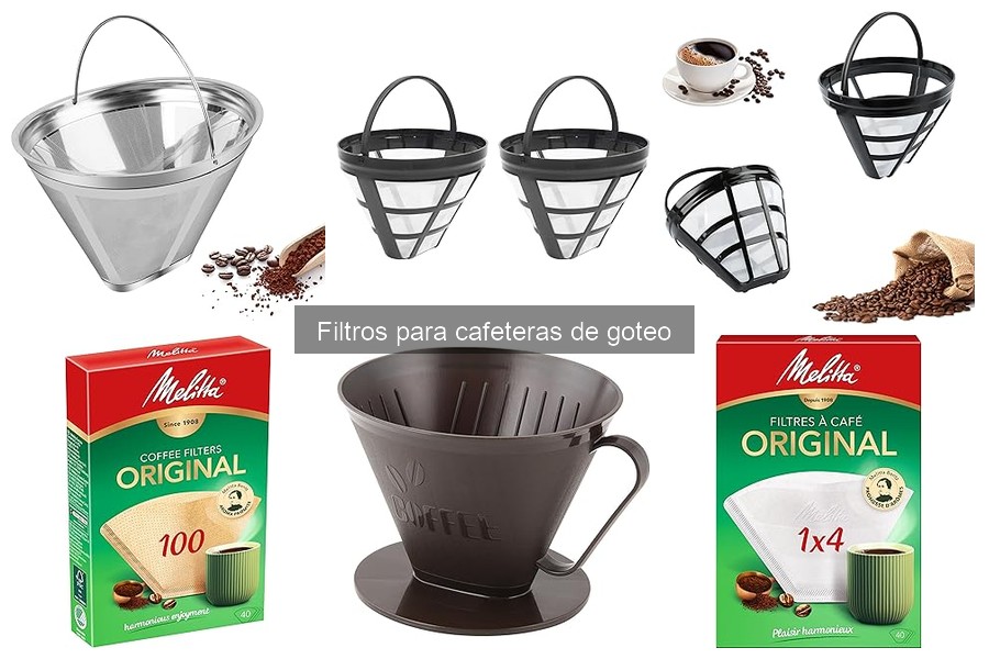 Problemas comunes y soluciones para filtros de cafetera de goteo