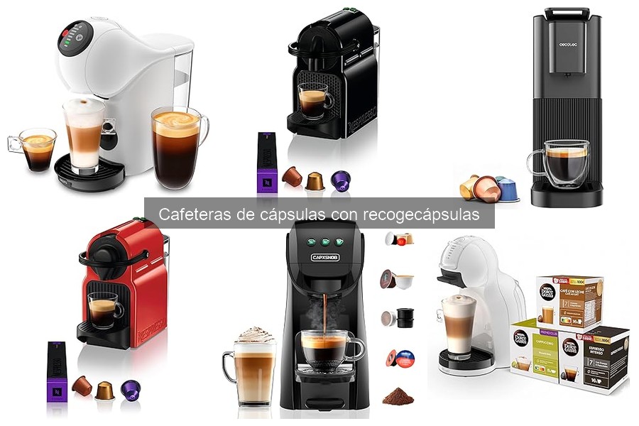 Pros y contras de las cafeteras de cápsulas con recogecápsulas