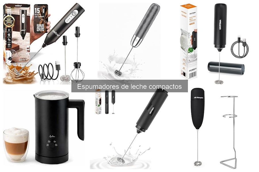 ¿Qué es un espumador de leche compacto? Características y usos