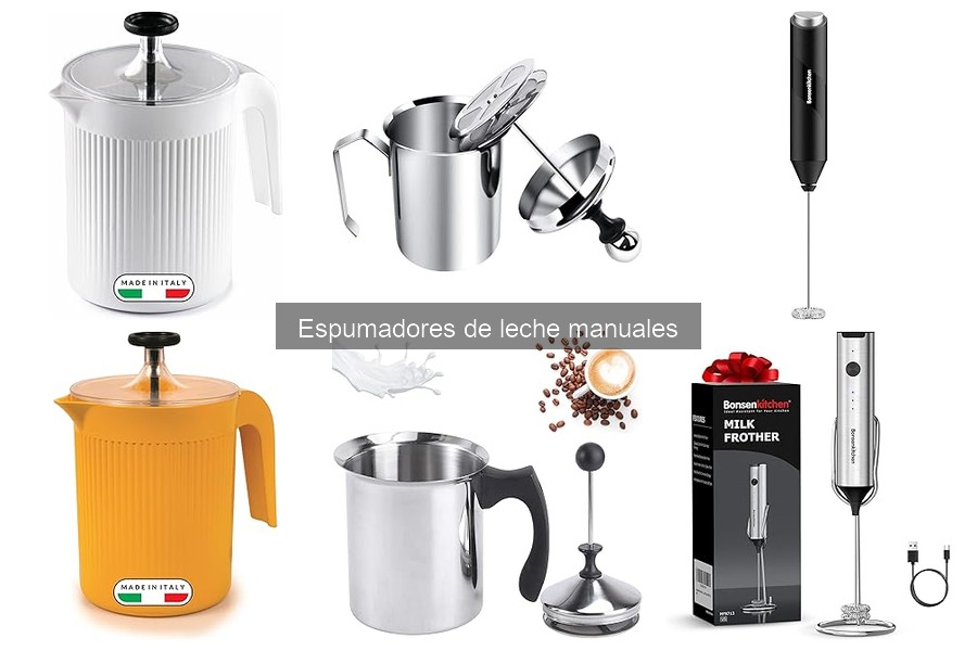 ¿Qué es un espumador de leche manual? Funciones y ventajas