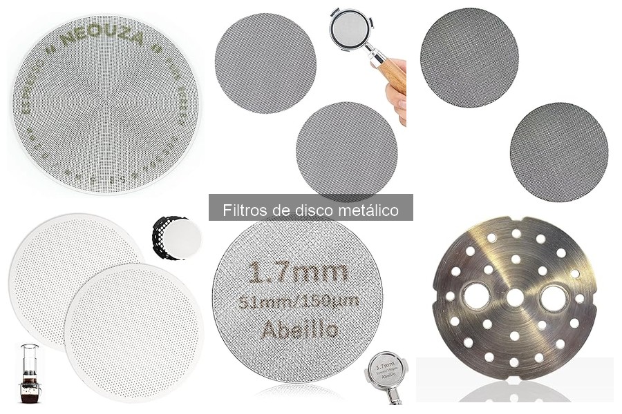 ¿Qué es un filtro de disco metálico para café?