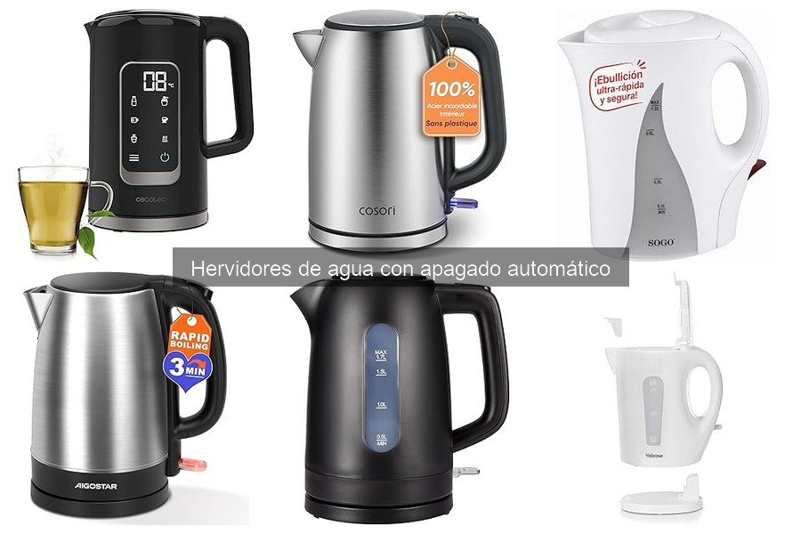 ¿Qué es un hervidor de agua con apagado automático?