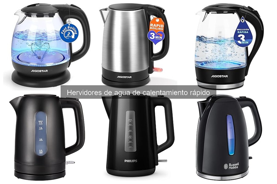 ¿Qué es un hervidor de agua de calentamiento rápido?
