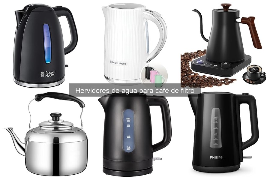 ¿Qué es un hervidor de agua para café de filtro?