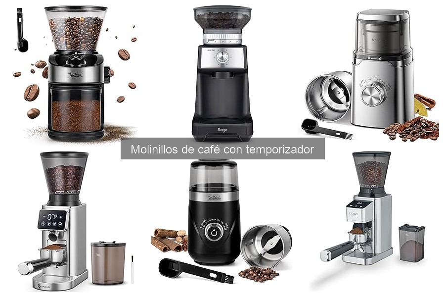 ¿Qué es un molinillo de café con temporizador? Guía breve