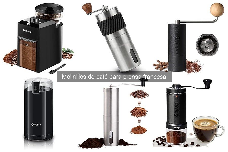 ¿Qué es un molinillo de café para prensa francesa?
