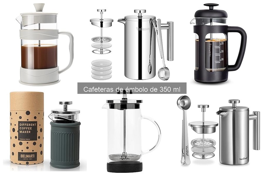 ¿Qué es una cafetera de émbolo de 350 ml? Descubre sus ventajas