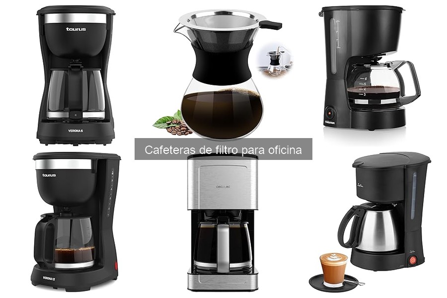 ¿Qué es una cafetera de filtro para oficina? Descúbrelo aquí