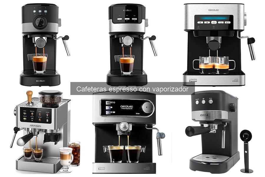 ¿Qué es una cafetera espresso con vaporizador? Guía completa