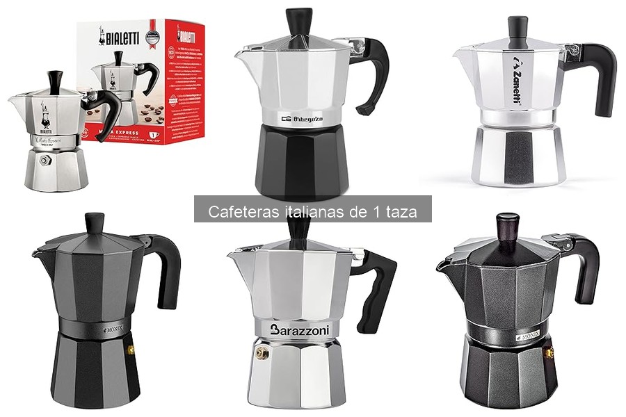 ¿Qué es una cafetera italiana de 1 taza? Descúbrelo aquí