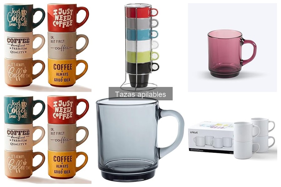 ¿Qué son las tazas apilables y sus beneficios en casa?