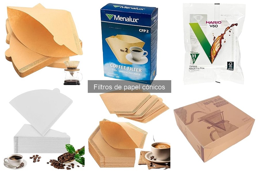 ¿Qué son los filtros de papel cónicos? Características y usos