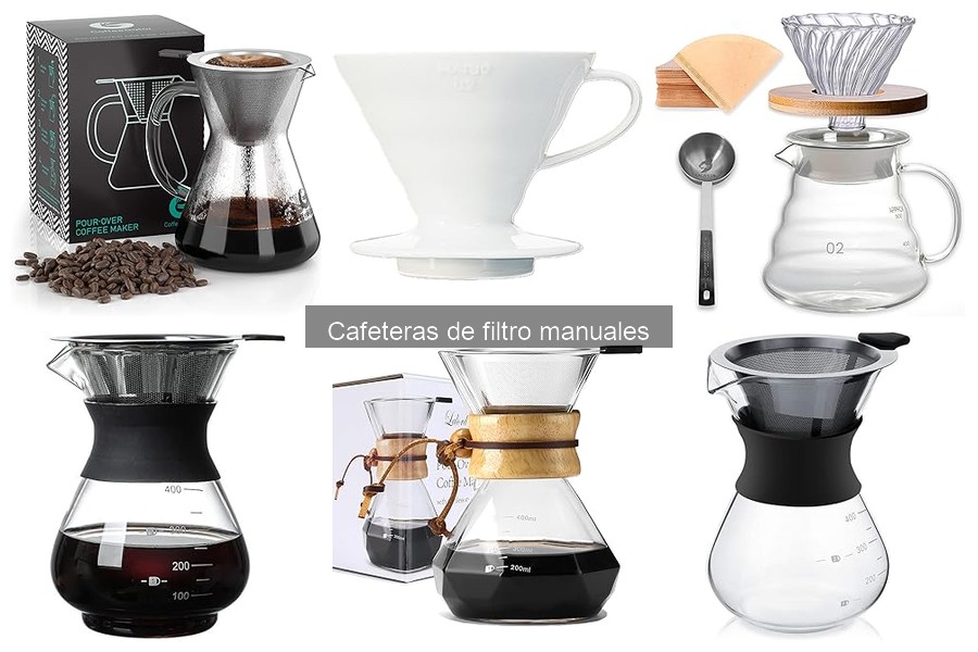 Recetas creativas de café con cafeteras de filtro manual