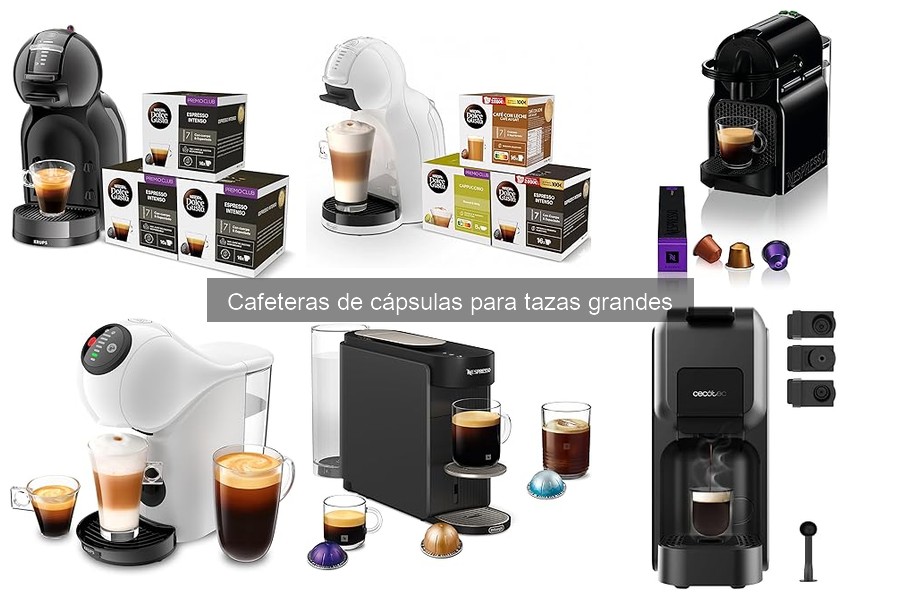 Recetas creativas de café en cafeteras de cápsulas grandes