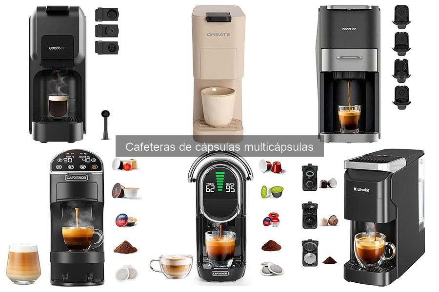 ** Recetas creativas para cafeteras de cápsulas multicápsulas