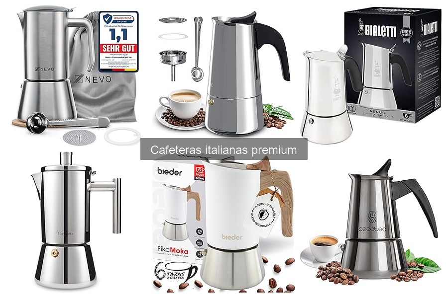 Recetas de café con cafetera italiana premium: ¡Disfruta más!