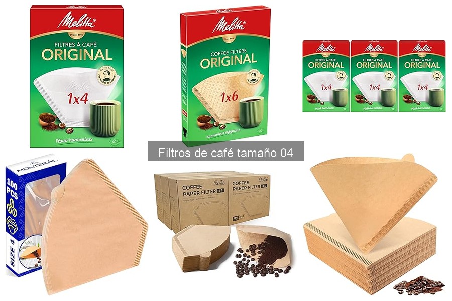 Recetas de café con filtros tamaño 04 para disfrutar en casa