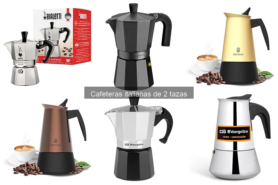 Recetas de café fáciles con cafetera italiana de 2 tazas
