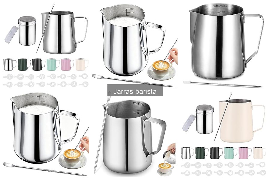 Recetas deliciosas con jarras barista para café en casa