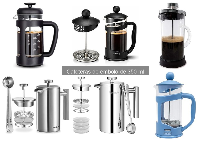Recetas deliciosas de café con cafetera de émbolo 350 ml