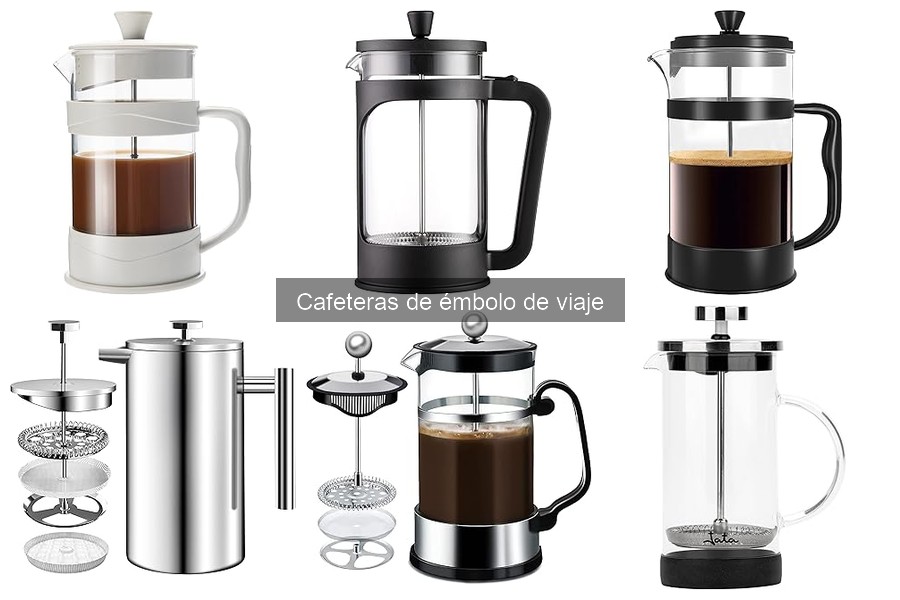 Reseñas de usuarios sobre cafeteras de émbolo de viaje