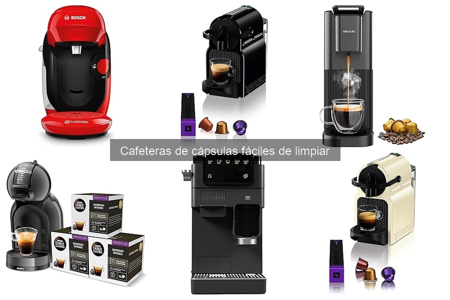 Soluciona problemas comunes de cafeteras de cápsulas