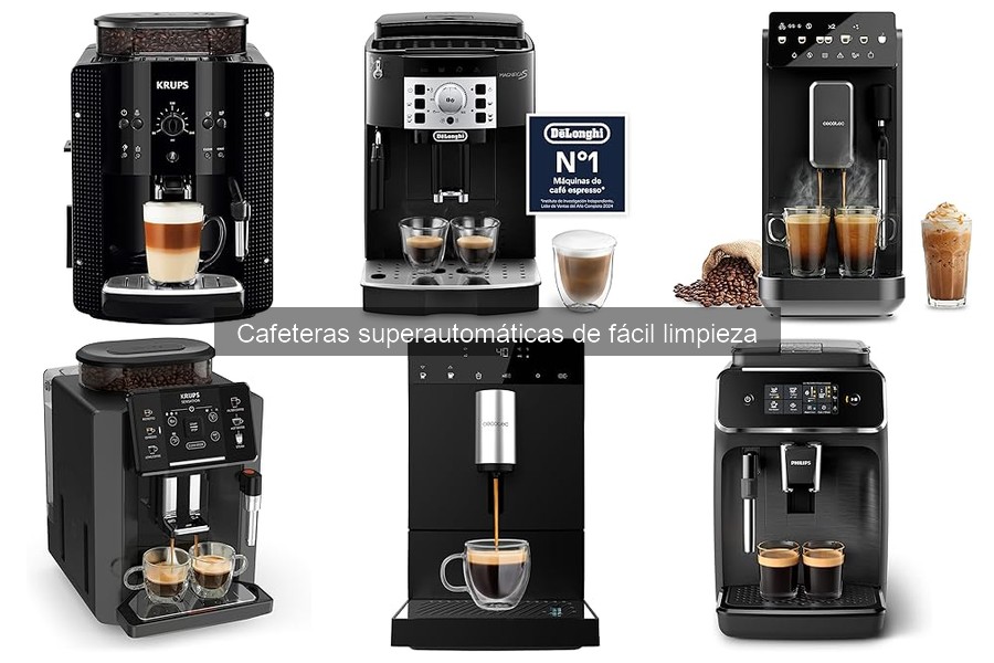 ¿Son fáciles de limpiar las cafeteras superautomáticas?