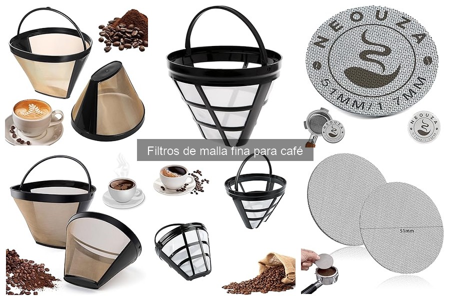 ¿Son Reutilizables los Filtros de Malla Fina para Café?