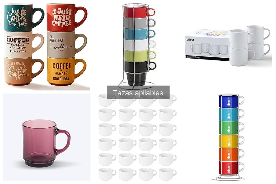 Tazas Apilables: Dónde Comprarlas a Buen Precio