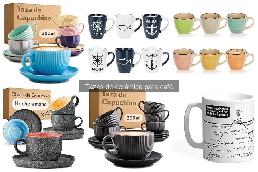 Tazas de cerámica para café en oferta: ¡Descuentos imperdibles!