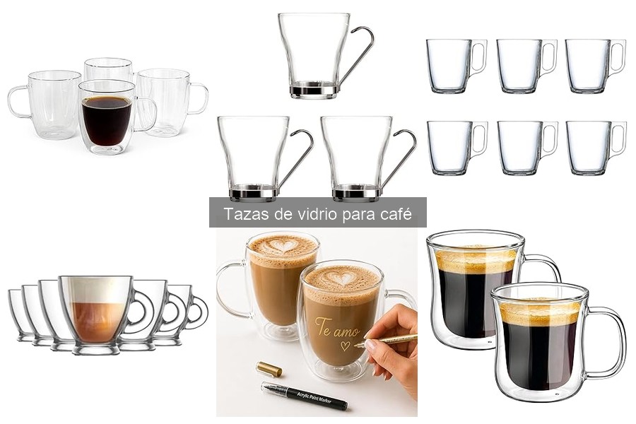 Tazas de vidrio para café: características y ventajas